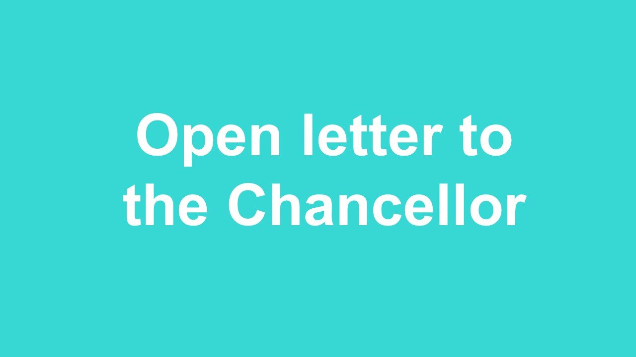 Open letter to the Chancellor: VAT and the Sharing Economy